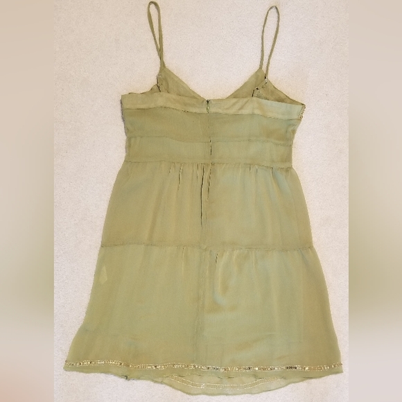 Green top with gold sequins, size M - Picture 6 of 7